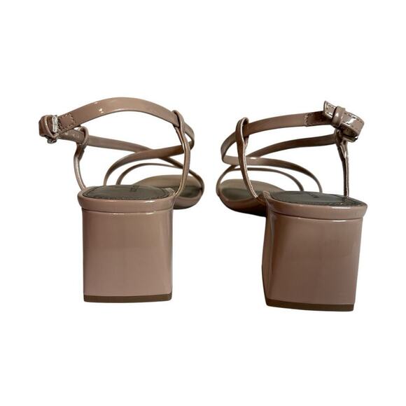 Worthington Women's Zabol Strappy Block Heeled Sandal Size 9 Beige Nougat NWOT - Picture 5 of 6